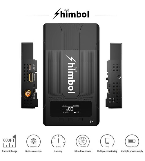 Shimbol ZO600S SDI & HDMI Wireless Video Transmission System
